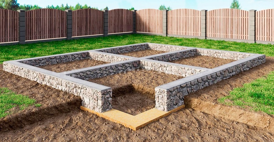 Фундамент: виды и особенности