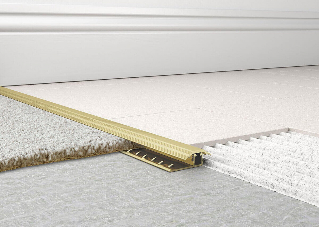 Разновидности порогов для пола