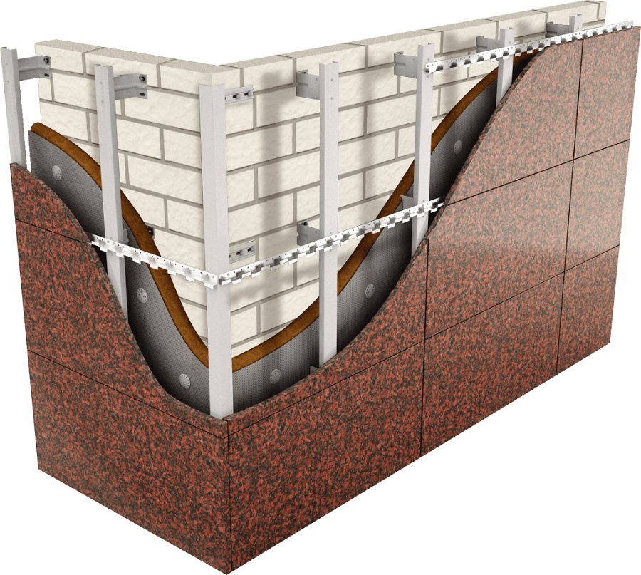 Навесные вентилируемые фасады: преимущества, как выбрать