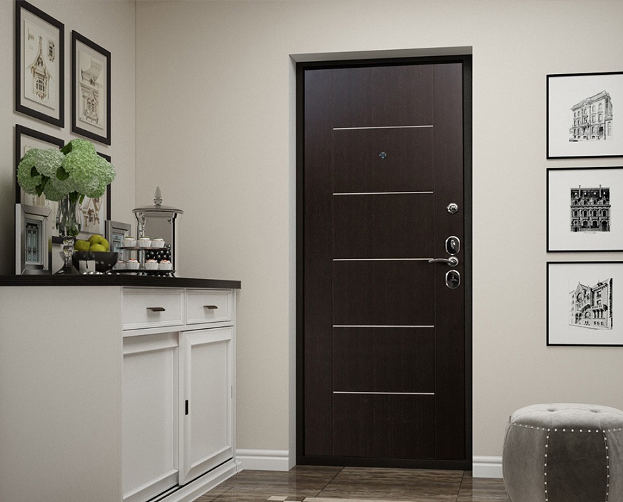 Преимущества входных металлических дверей