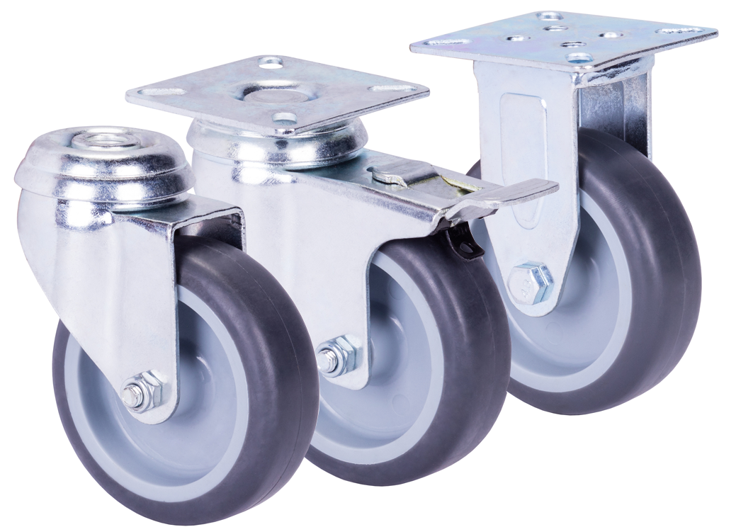 Как выбрать колёса и ролики для оборудования и тележек