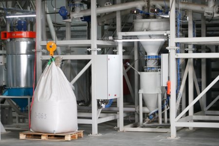 На новом заводе компании Полипласт