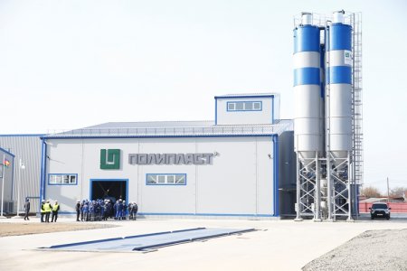 На новом заводе компании Полипласт