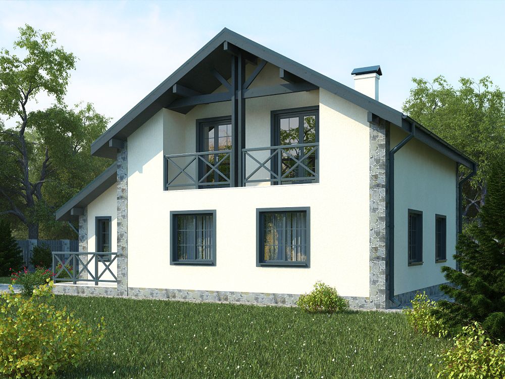 Преимущества дома из газобетона