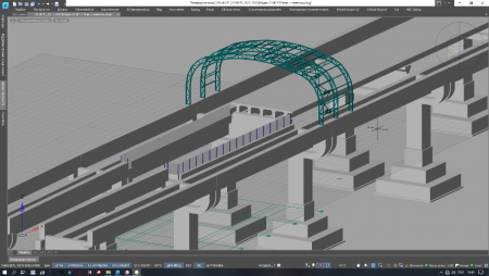 Проектирование метрополитена в Ташкенте в Model Studio CS
