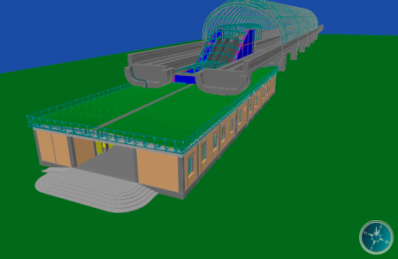 Проектирование метрополитена в Ташкенте в Model Studio CS