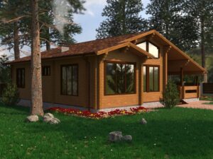Пчему стоит выбрать дом из бруса