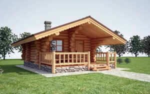 Преимущества бани из бревна