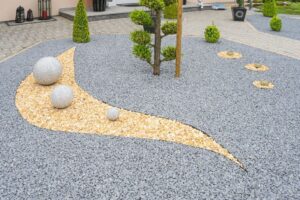 Как выбрать щебень для благоустройства территории?