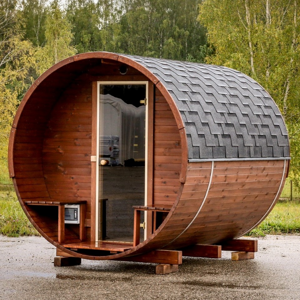 Бани-бочки под ключ: Все преимущества готового решения