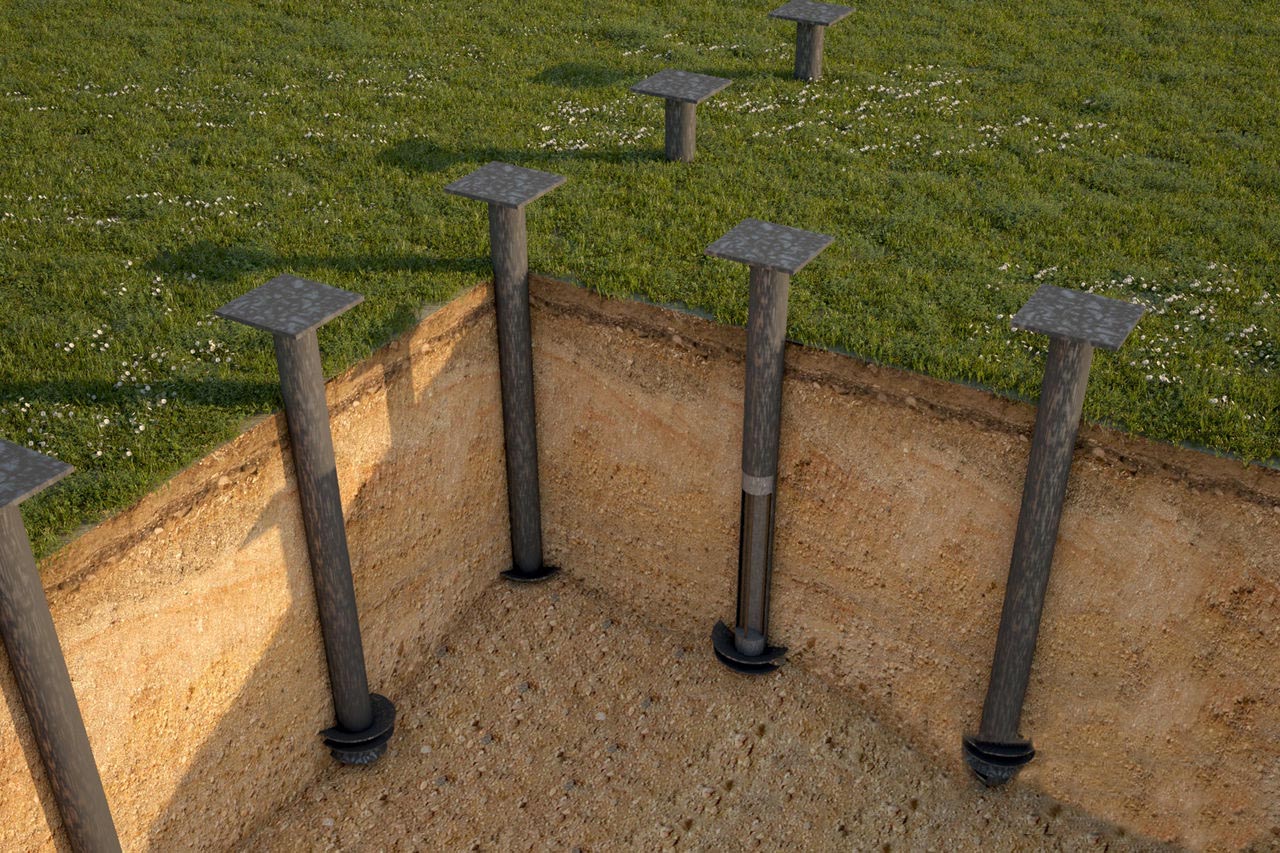 Винтовые сваи: Устойчивость и прочность для фундамента и конструкций