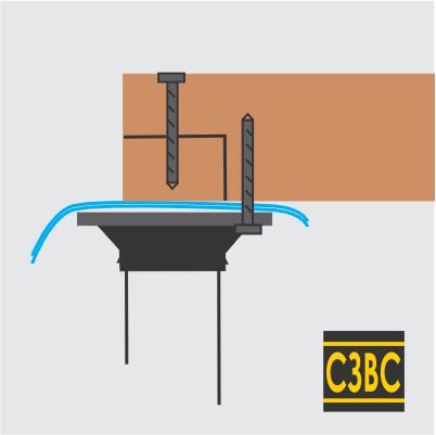 Обвязка винтовых свай брусом