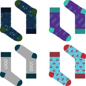 Мода на носки с логотипом