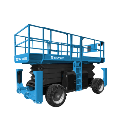 Ножничные строительные подъемники: идеальное решение для работы на высоте