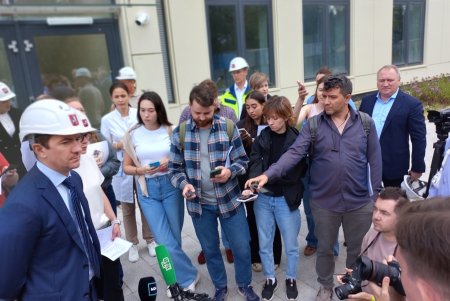 Строительство флагманского центра на Бакинской 26