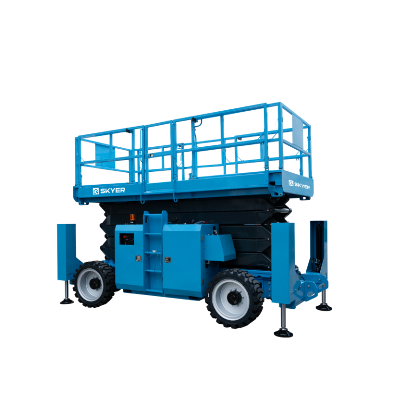 Ножничные дизельные подъемники: мощные решения для высотных работ