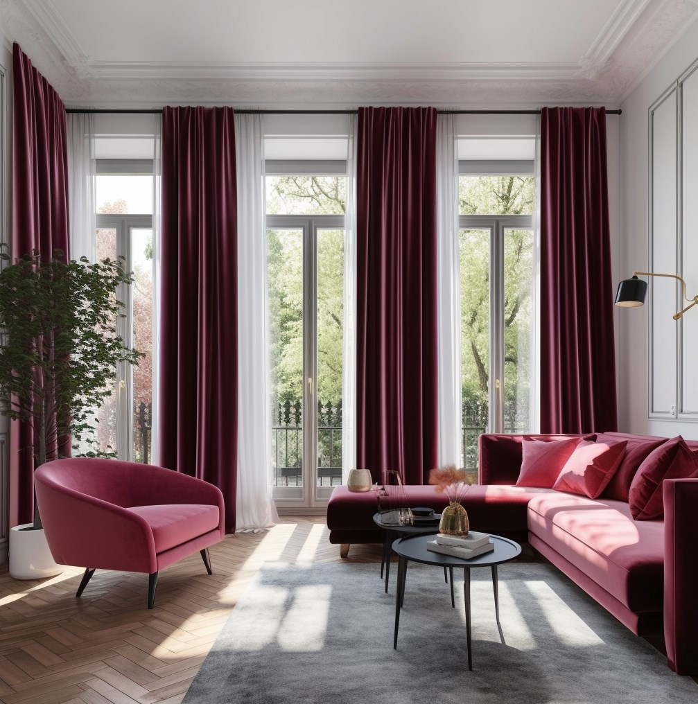 Шторы премиум сегмента на заказ роскошь из бархата