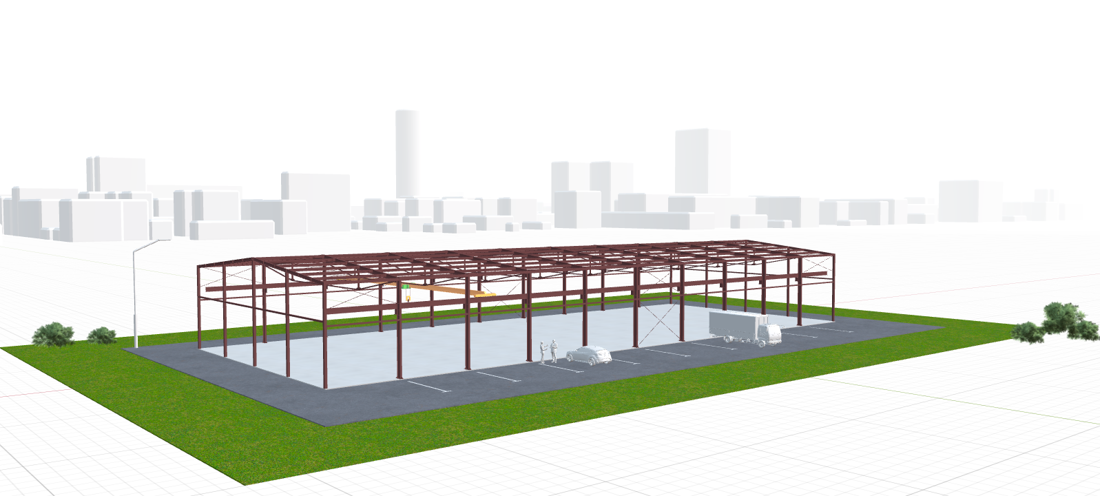 Металлокаркасы для быстровозводимых зданий: основа надежности и скорости