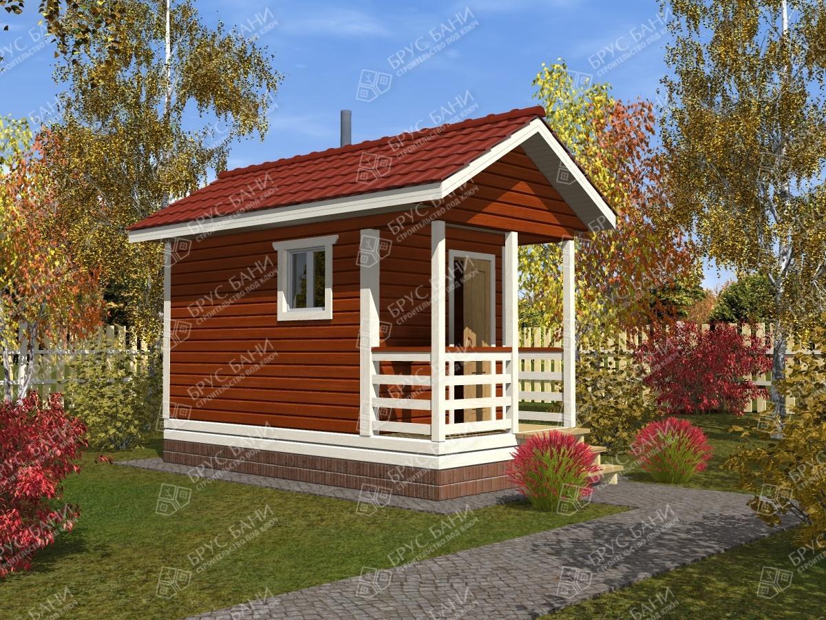 Мини-бани из бруса: современное решение для загородного отдыха