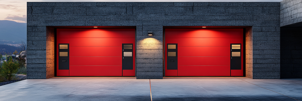 Ворота для промышленных объектов: противопожарные секционные ворота класса EI60