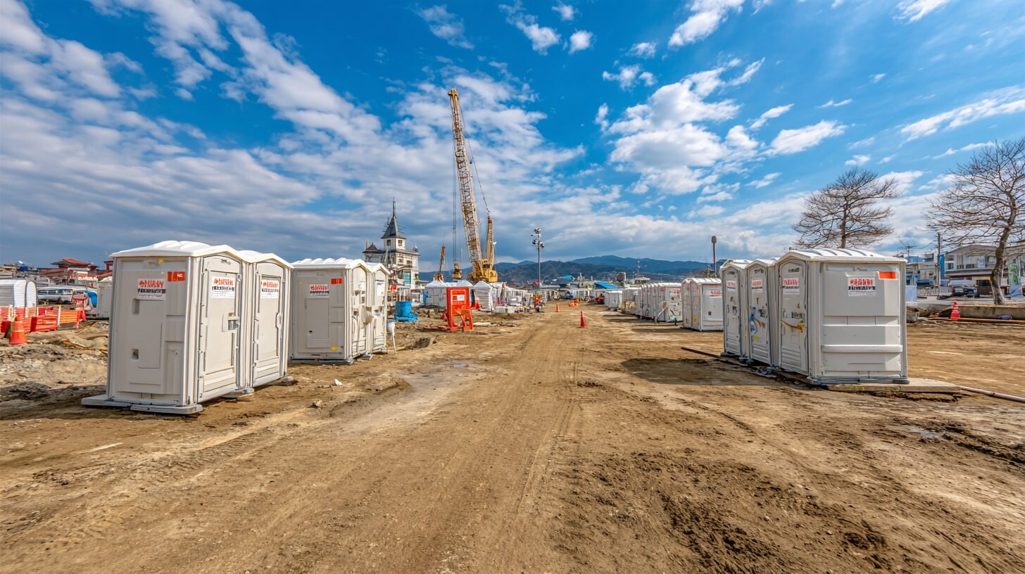 Как правильно организовать зону с биотуалетами на строительной площадке