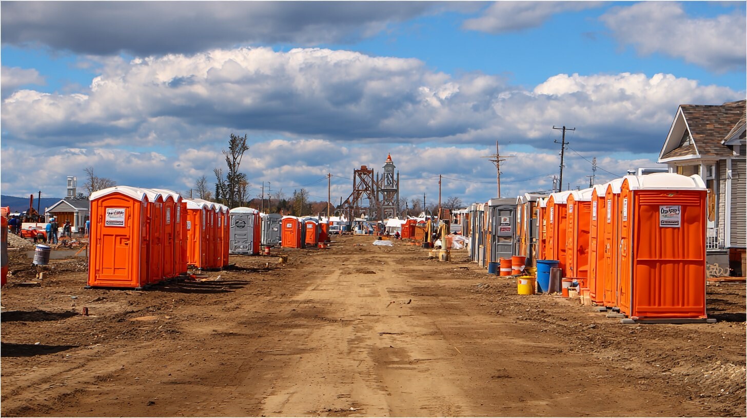 Как правильно организовать зону с биотуалетами на строительной площадке